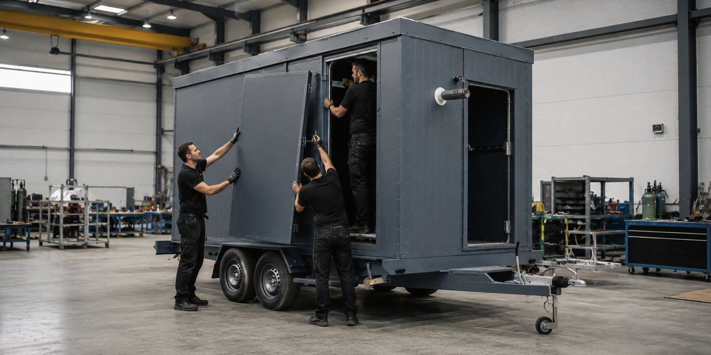 Module under integration in the workshop
